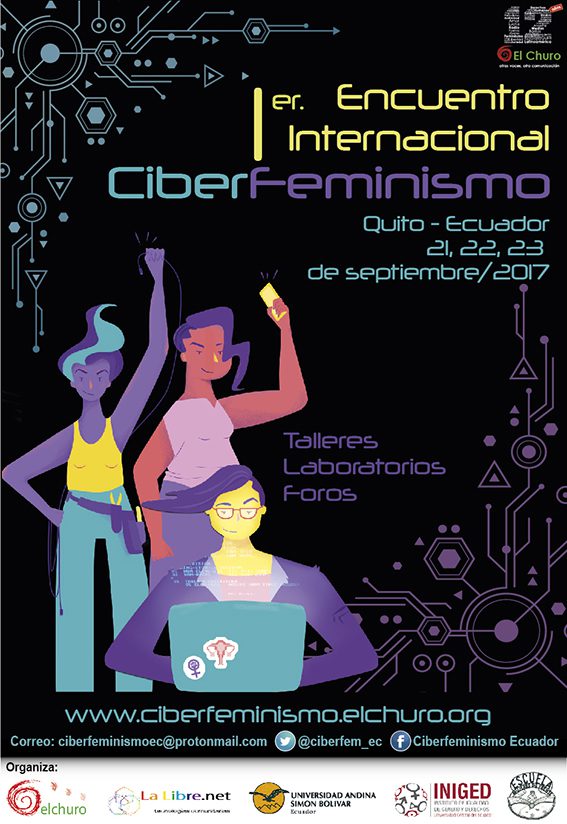 AFICHE CIBERFEMINISMO