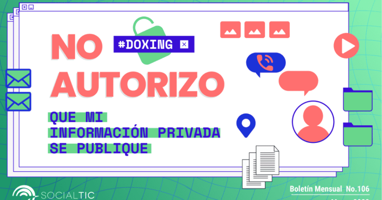 No autorizo que mi información privada se publique
