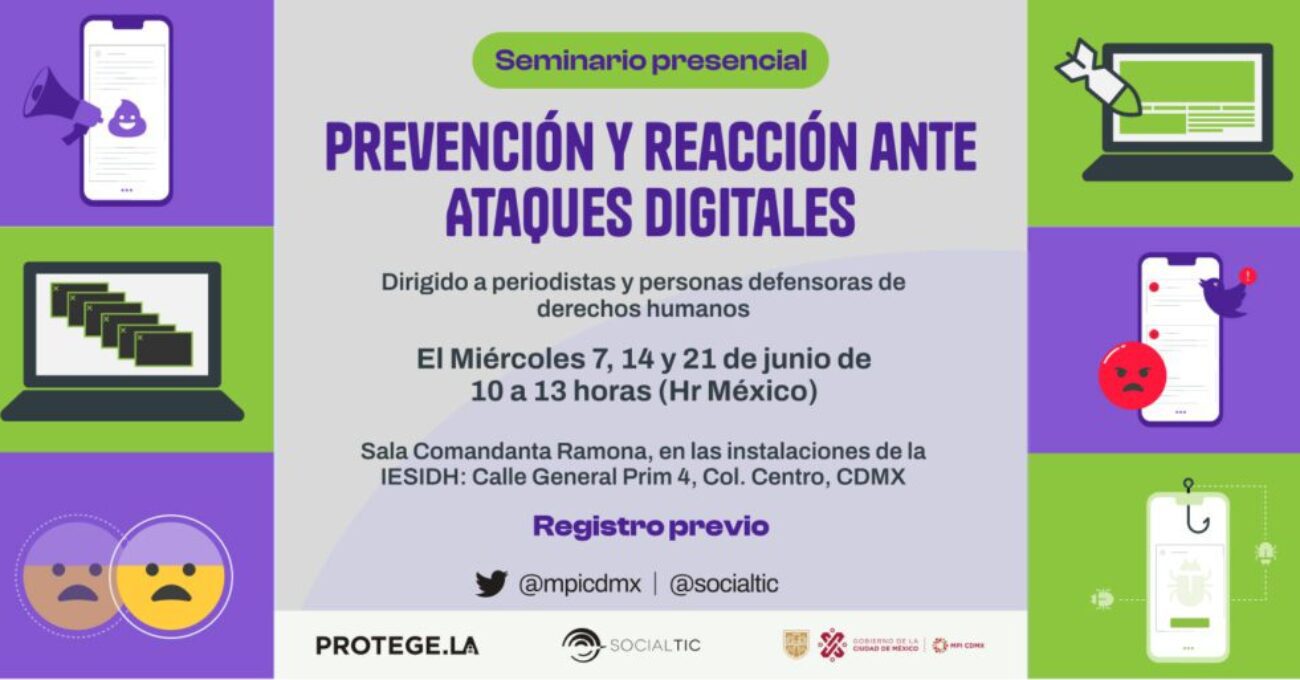Seminario presencial "Prevención y reacción ante ataques digitales"