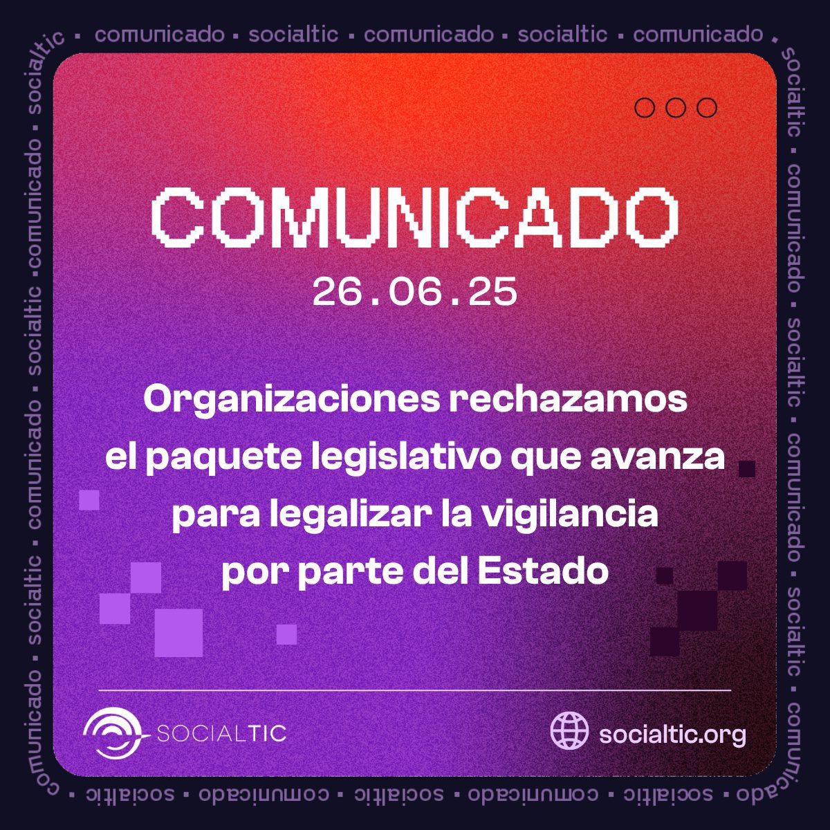Comunicado 260625