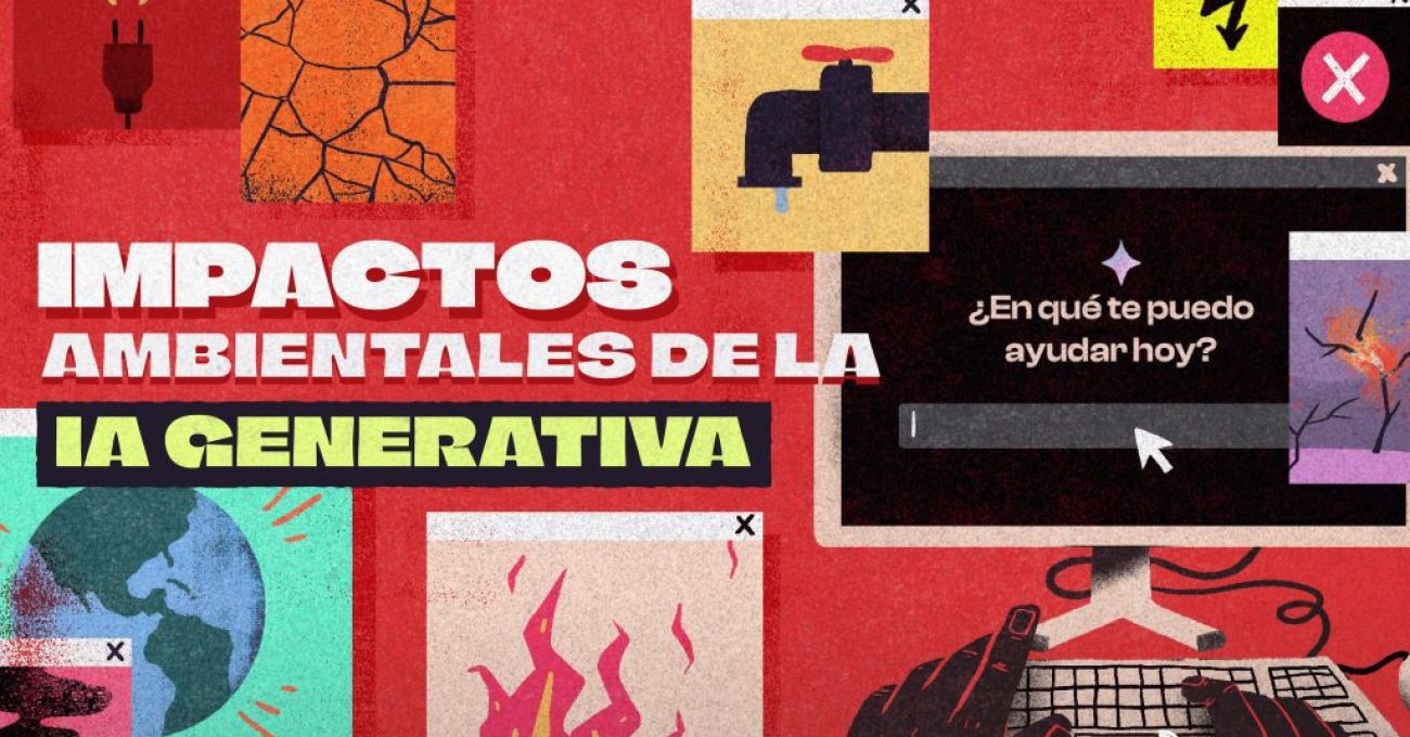 Impactos ambientales de la Inteligencia Artificial Generativa